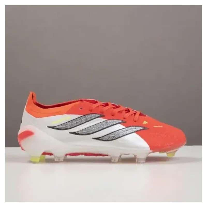 حذاء كرة قدم أديداس F50 أبيض / برتقالي – FG